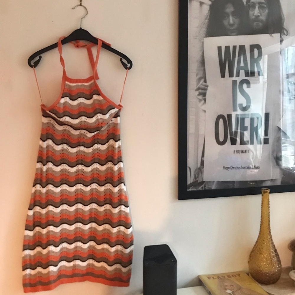 70s style crochet dress size S